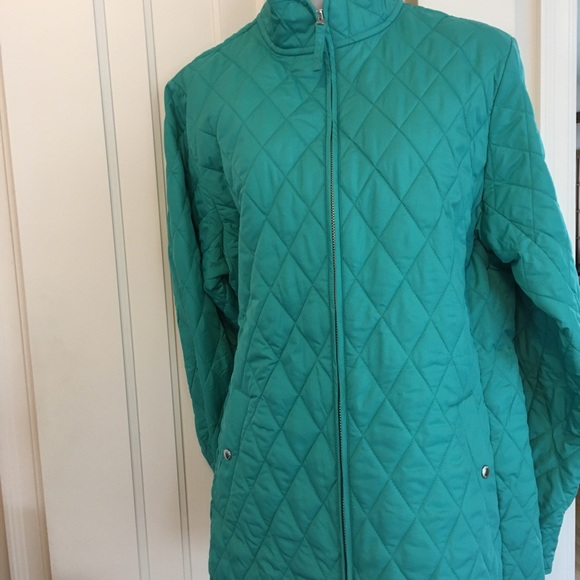 Lands' End Jackets & Coats Nwot Lands End Diamond Quilted Jacket